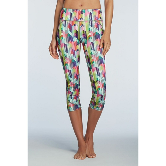 Fabletics Lima Printed Powerhold Capri - Picture 1 of 5